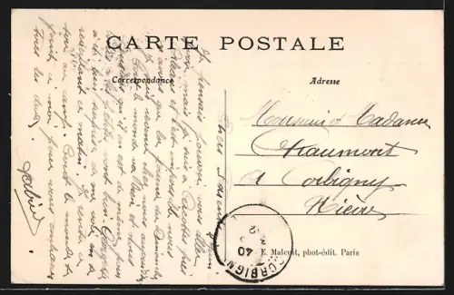 AK Nogent-sur-Marne, L'Ile de Beauté et le petit bras de la Marne