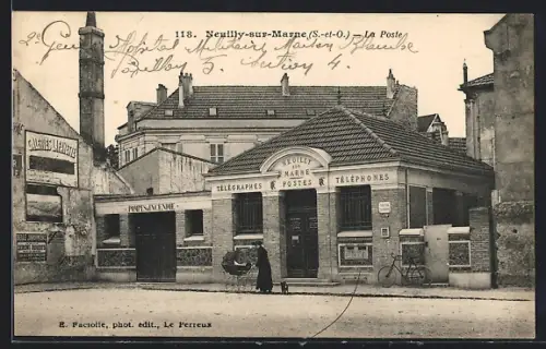 AK Neuilly-sur-Marne /S.-et-O., La Poste