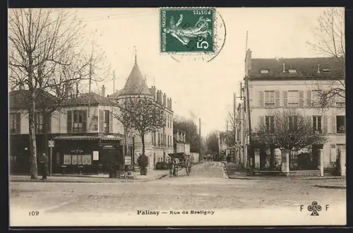 AK Palissy, Rue de Bretigny, Strassenpartie