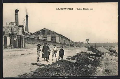 AK Vitry-Port, Usine Electrique