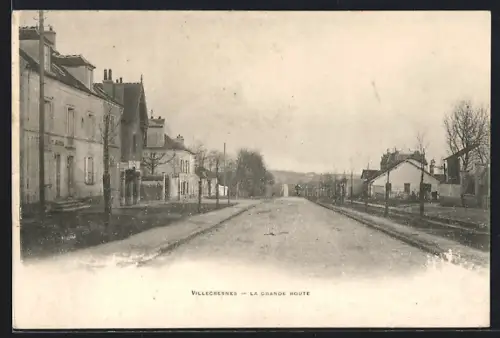 AK Villecresnes, La Grande Route