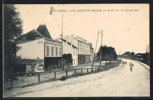 AK Villeneuve-Triage /S.-&-O., Le Grand-Mat