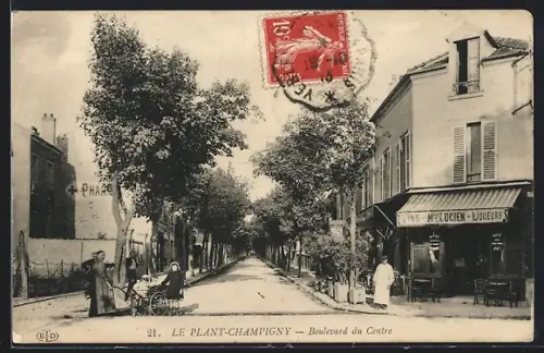 AK Le Plant-Champigny, Boulevard du Centre