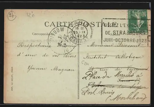 AK Le Kremlin-Bicêtre, Rue Voltaire, Strassenpartie