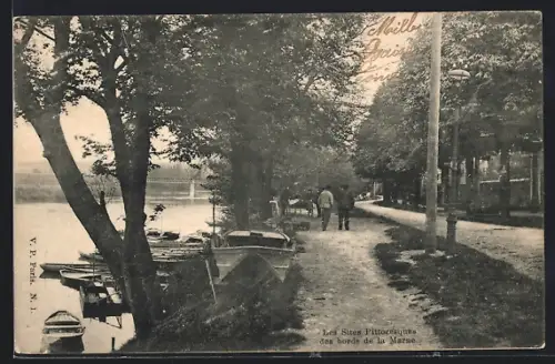 AK Saint-Maur-des-Fossés, Les Sites Pittoresques des bords de la Marne
