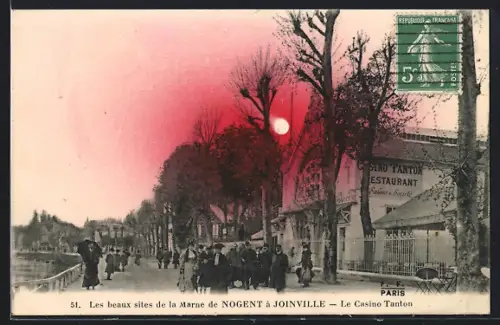 AK Nogent à Joinville, Les beaux sites de la Marne, Le Casino Tanton