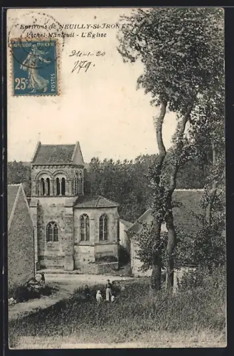 AK Neuilly-St-Front, L`Église