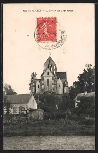 AK Septvaux, L`Église du XIIe siècle
