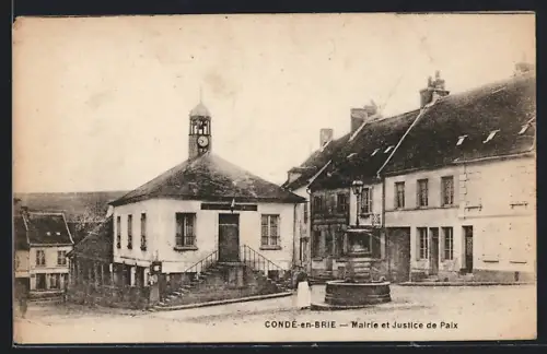 AK Condé-en-Brie, Mairie et Justice de Paix