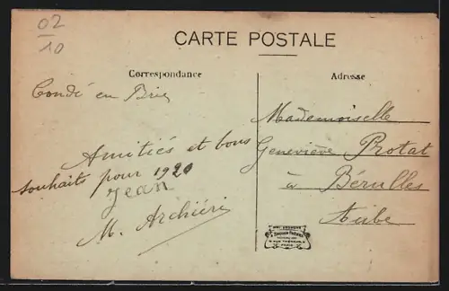 AK Condé-en-Brie, Mairie et Justice de Paix