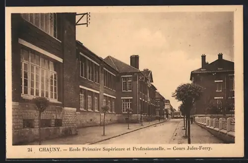 AK Chauny, École Primaire Supérieure et Professionnelle, Cours Jules-Ferry