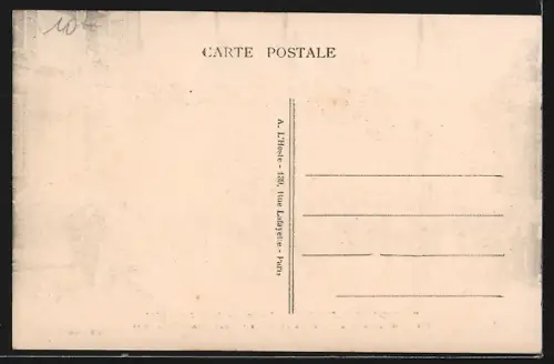 AK Villers-Cotterêts /Aisne, Cérémonie 1923, Les Trompettes du 5e Hussards de Senlis, Place Alexandre-Dumas