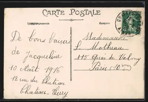 AK Château-Thierry, Le Collège Jean de La Fontaine