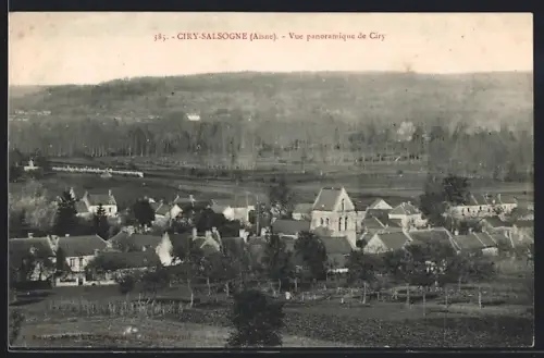 AK Ciry-Salsogne /Aisne, Vue panoramique de Ciry