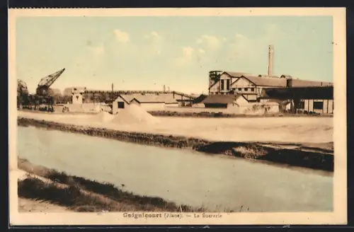 AK Guignicourt /Aisne, La Sucrerie