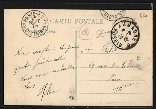 AK Aubenton /Aisne, Rue principale