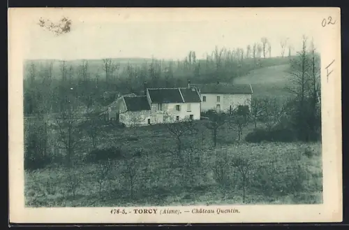 AK Torcy /Aisne, Château Quentin