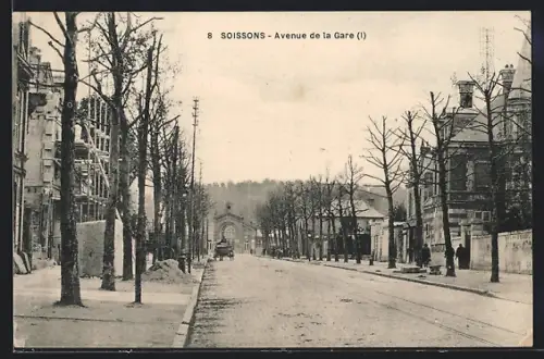 AK Soissons, Avenue de la Gare