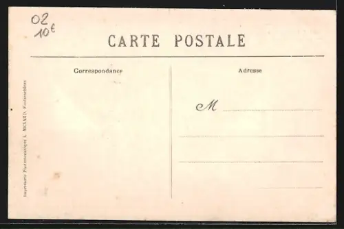 AK Château-Thierry /Aisne, La Maison Albrecht dévastée par le bombardement, 8 et 9 septembre 1914