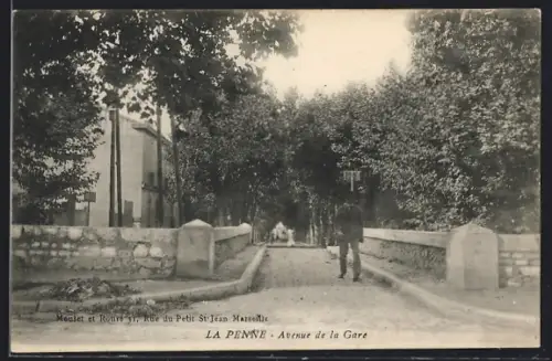 AK La Penne, Avenue des la Gare