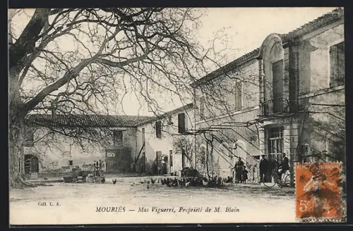 AK Mouriès, Mas Viguerri, Propriété de M. Blain