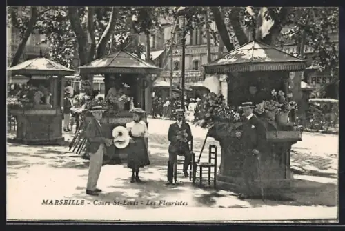 AK Marseille, Cours St-Louis, Les Fleuristes
