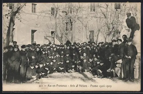 AK Aix-en-Provence, Arts et Métiers, Promo 1906-1909
