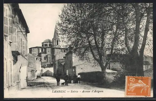 AK Lambesc, Entrée, Avenue d`Avignon