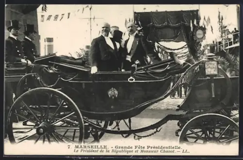 AK Marseille, Grande Fête Présidentielle avec le Président de la République et Monsieur Chanot
