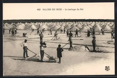 AK Salins du Midi, Le battage du Sel