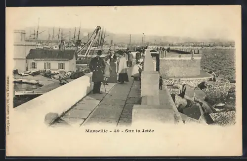 AK Marseille, Sur la Jetée