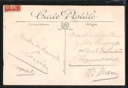 AK Marseille, Une vue sur Notre-Dame de la Garde