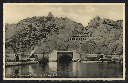 AK Marseille, L`Entrée du Canal du Rove