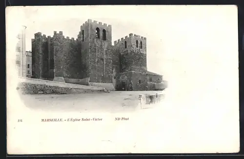 AK Marseille, L`Église Saint-Victor