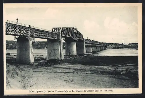 AK Martigues, Le Viaduc de Caronte, la Venise Provencale