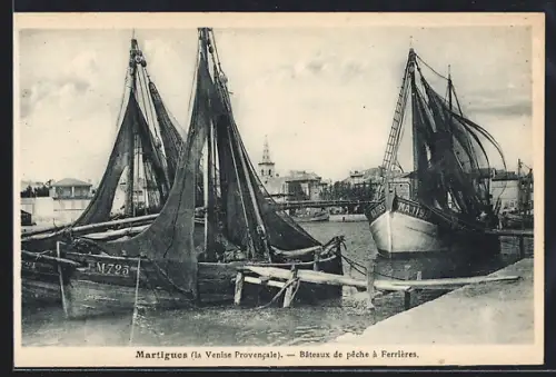 AK Martigues, Bateaux de pêche à Ferrières