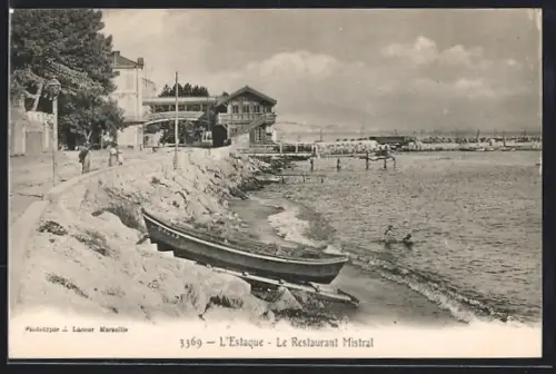 AK L`Estaque, Le Restaurant Mistral au bord de la mer