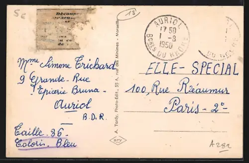 AK Auriol /B.-du-R., Le Cours