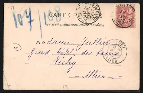 AK Arles, Vue générale du Cloître de Saint-Trophime