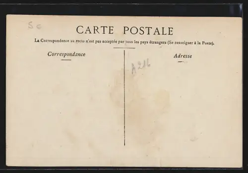 AK Marseille, Place Castellane avec obélisque et calèches