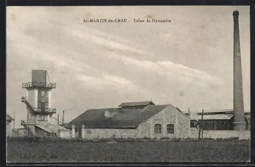 AK St-Martin-de-Crau, Usine de dynamite