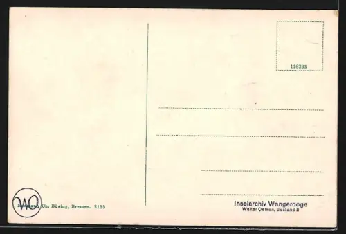 AK Wangeroog, Strand mit Hotels