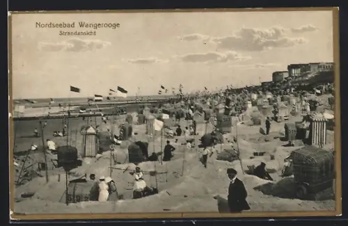 AK Wangerooge, Strandansicht