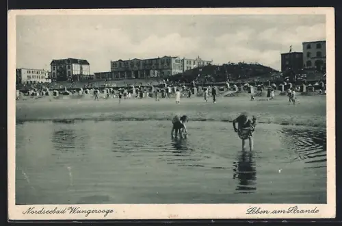 AK Wangerooge, Leben am Strande