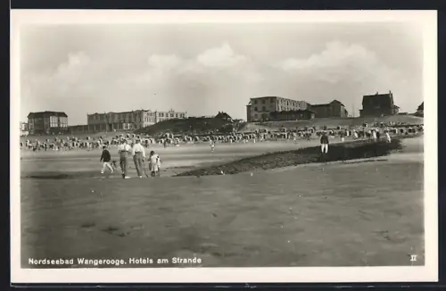 AK Wangerooge, Hotels am Strande