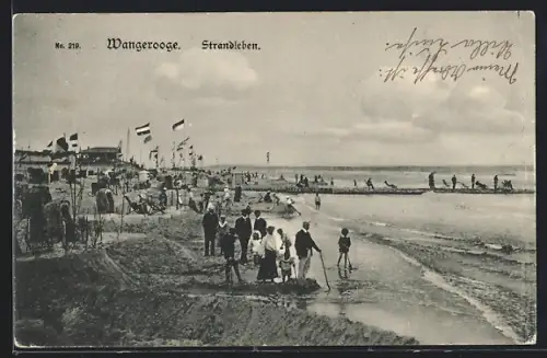 AK Wangerooge, Strandleben