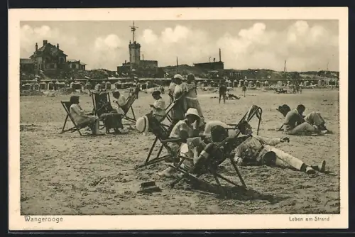 AK Wangerooge, Leben am Strand