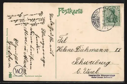 AK Wangeroog, Strandpartie