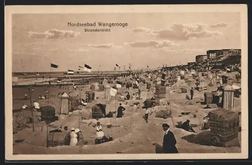 AK Wangerooge, Strandansicht