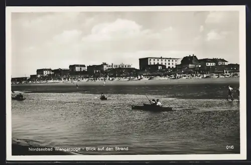 AK Wangerooge, Blick auf den Strand